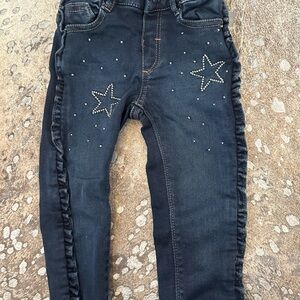 Mayoral Jeans with Star Embellishments - 18 months